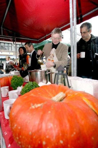 The biggest pumpkin in Belgium weighs 849 kilos