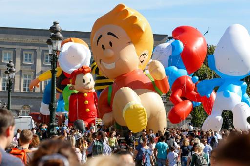 Over 100,000 people attend 10th Brussels Comic Strip festival