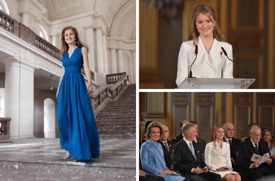 How Belgium&#8217;s Princess Elisabeth celebrated her 18th birthday in front of her country