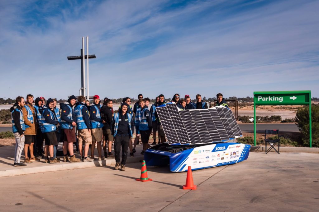 World solar car challenge: Belgium comes first after Dutch vehicle destroyed