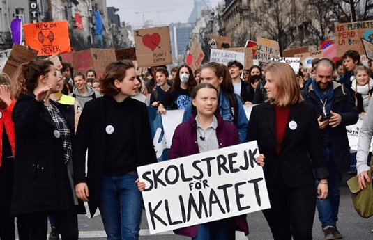Young activists hailed for pushing climate to the top of global agenda