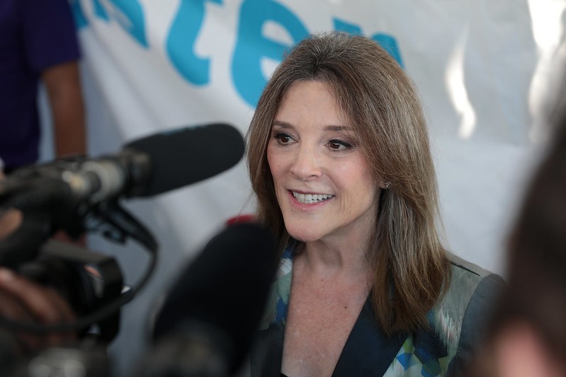 The US should listen to presidential candidate Marianne Williamson