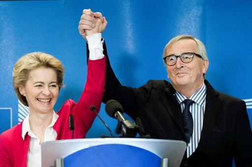 Ursula von der Leyen takes over from Jean-Claude Juncker
