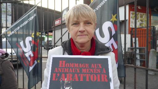 In photos: Slaughterhouse vigil held for animals killed to celebrate Christmas