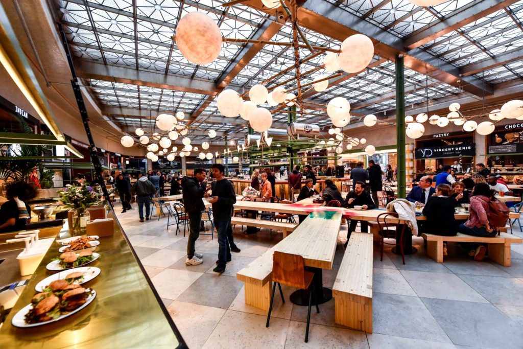 Brussels newest food hall reports record business, despite weather