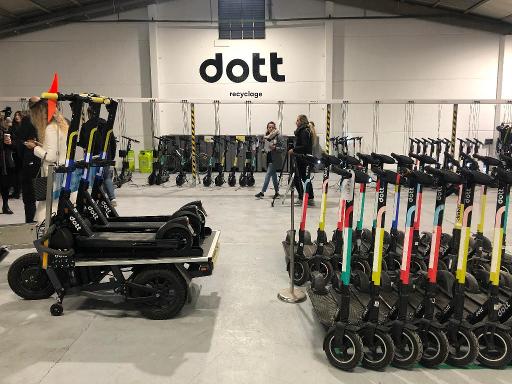 Dott and Lime are biggest on Brussels scooter market