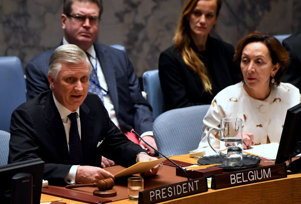 King Philippe addresses UN on behalf of children in conflict situations