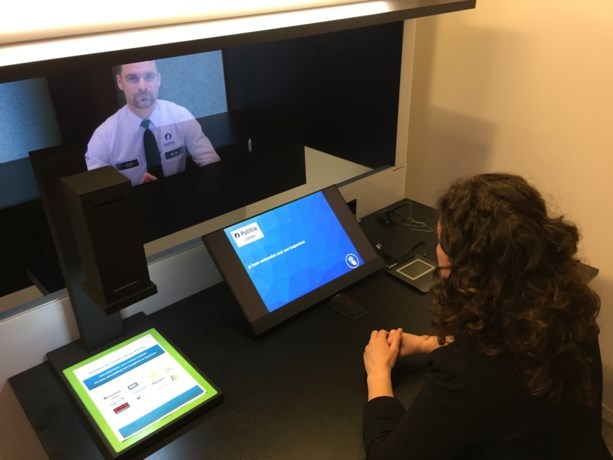 Belgium unveils first virtual police counter