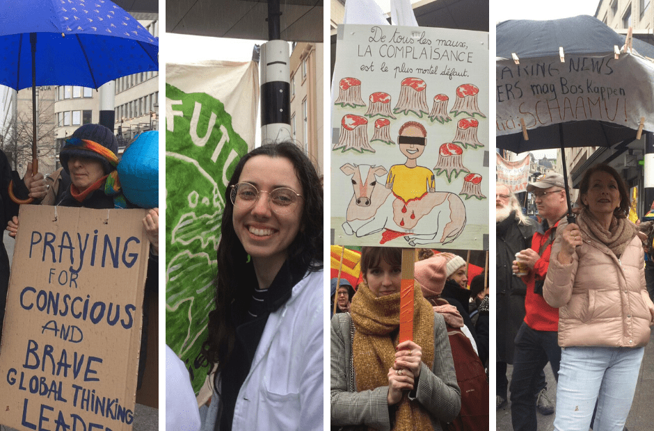 In photos: Faces of the Brussels climate strike