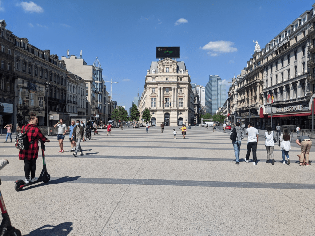 Place De Brouckère to become fully car-free from May 25