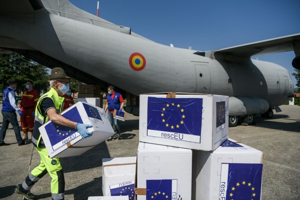 EU masks delivered to Spain, Italy and Croatia