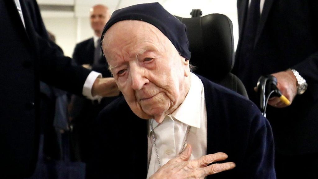 Europe’s oldest person turns 117 after surviving Covid-19