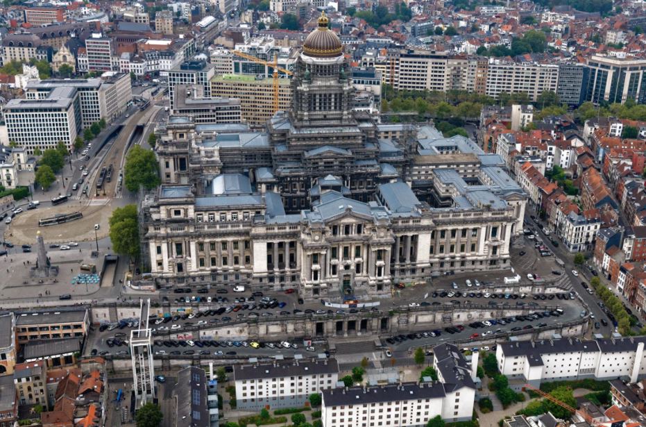 Brussels will make slopes of Justice Palace car-free from March