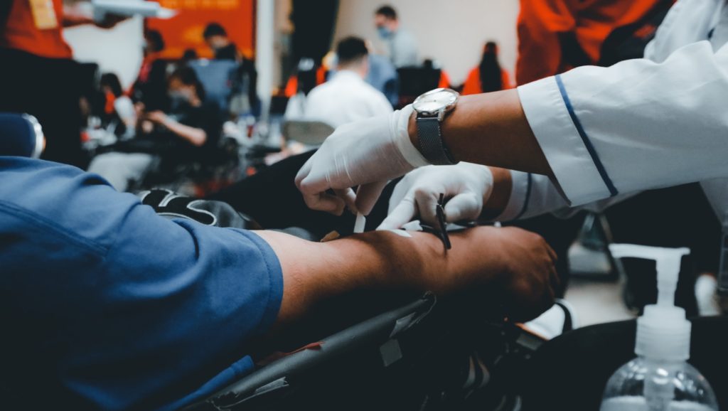 why can gay men donate blood