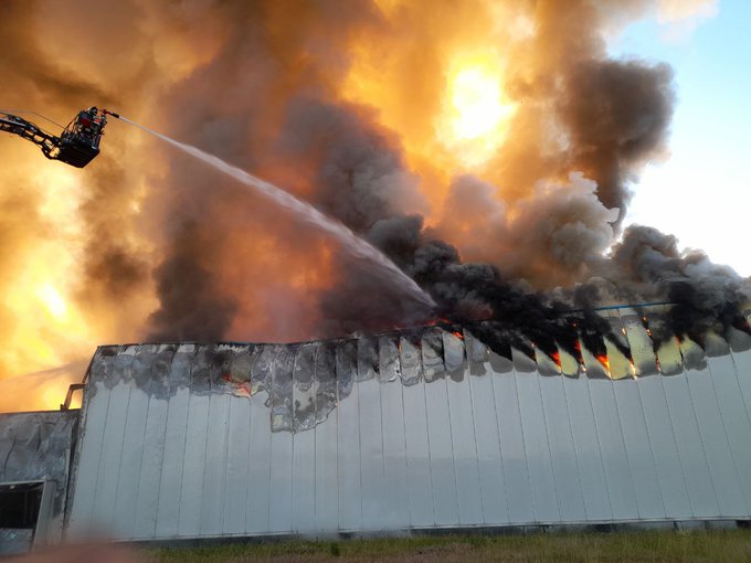 Ghent area hit by odour problems after fire in meat plant