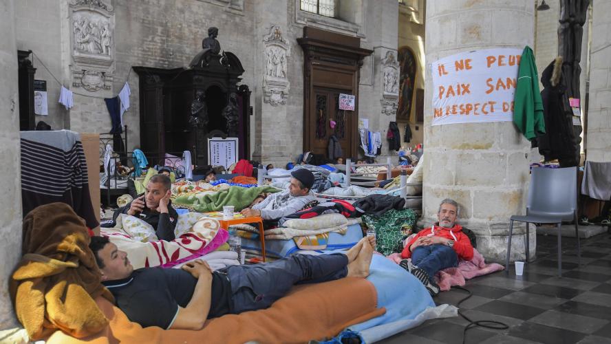 Progress in talks between migrants on hunger strike and government