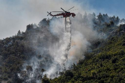 Fire greece Greece wildfires