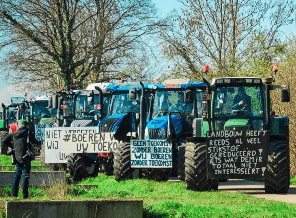 Over 2,000 tractors to disrupt traffic in 5 Flemish cities on Wednesday