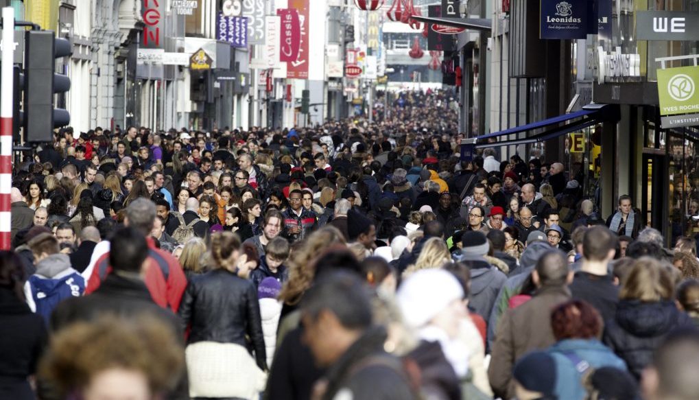 Rue Neuve most popular Brussels shopping street again