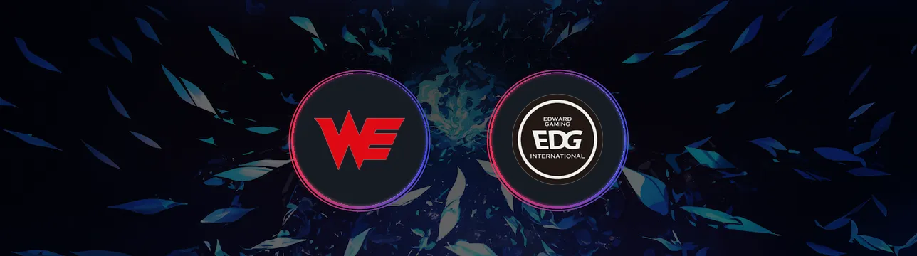 Team WE VS EDward Gaming