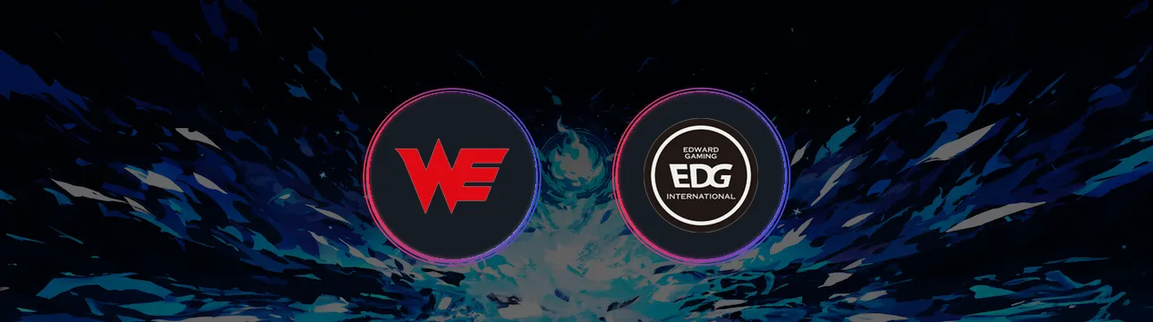 Team WE VS EDward Gaming