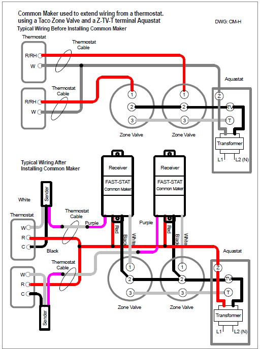 Taco Zone Valve 555 102 Wiring Diagram Wiring Diagram and Schematics