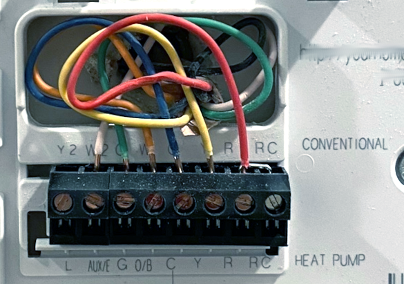 How to identify a thermostat wire