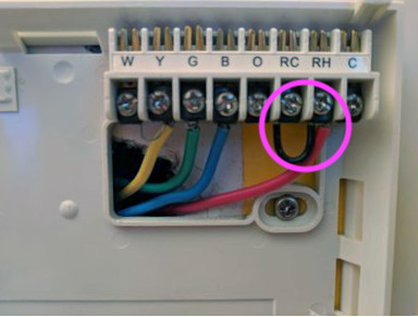 How to identify a thermostat wire
