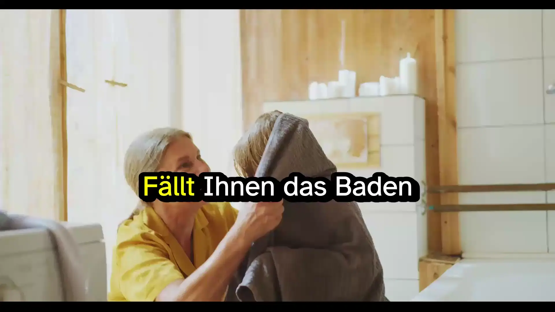 Sicherheit und Selbstständigkeit im eigenen Badezimmer