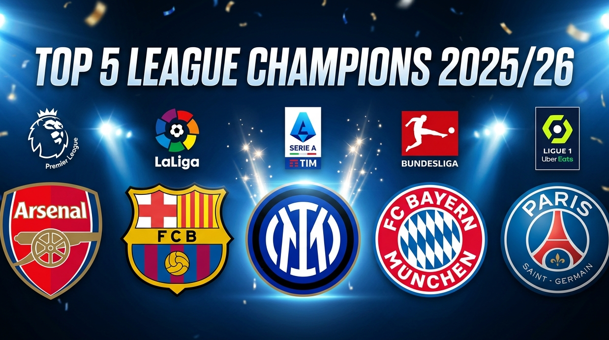European Football Season 2025/26 Review: Arsenal, Barcelona, Inter, Bayern and PSG Crowned Champions