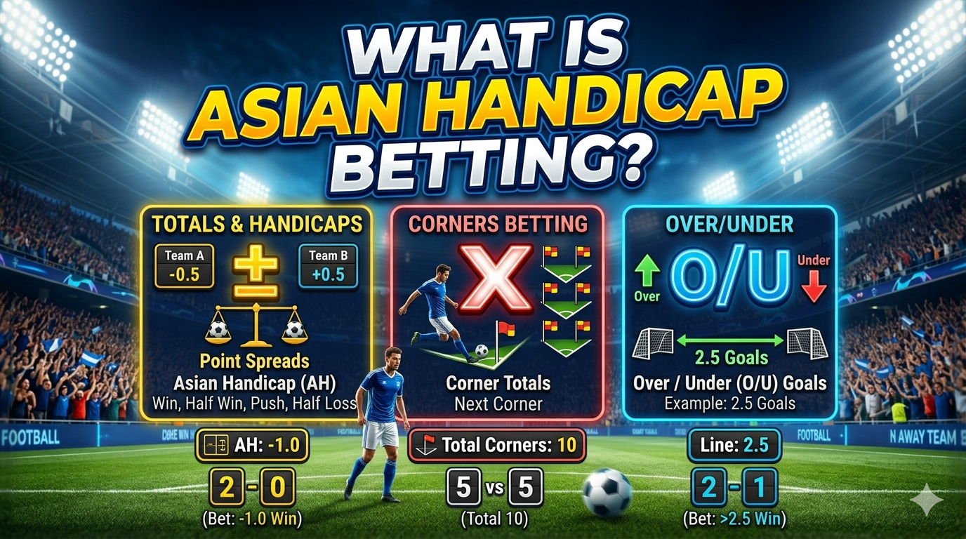 image of Everything You Need to Know About Asian Betting in Football 