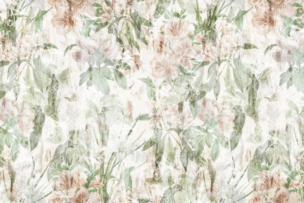 Articoo - Wallpaper Design Floral and Leaf with Repeating and Smooth Pattern - Articoo_991733