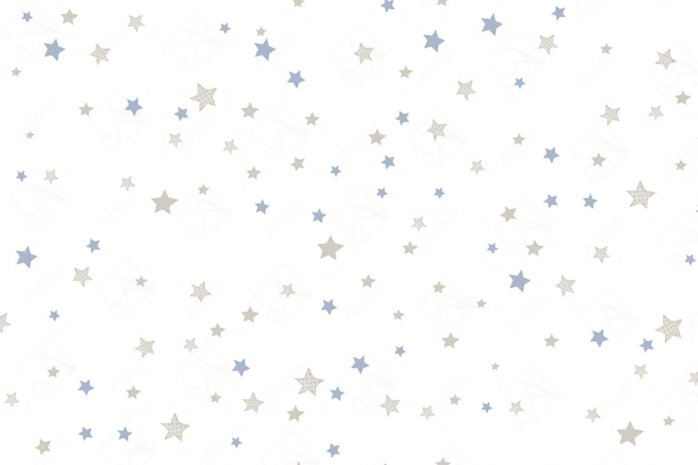 Articoo - Silver star background, sparkling Christmas confetti falling isolated on white - Articoo_544417