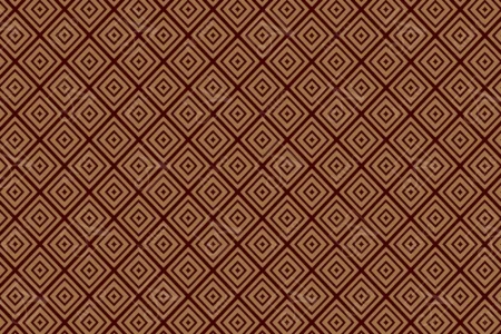 Articoo - Red and beige geometric pattern with diamond design - Articoo_311354