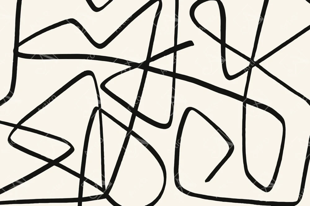 Articoo - Abstract hand drawn scribbled doodle pattern design - Articoo_484697