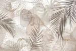 Articoo - 3D Wallpaper Tropical Forest Palm Tree Leaf Abstract Background - Articoo_855983