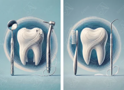 Articoo - Dental Care And Tooth Treatment Medical Art Illustration Posters - 245843