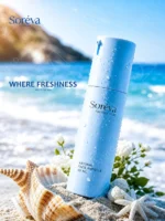 Articoo - Luxury Skincare Cosmetic Advertising Campaign Mockups With Hijabi Model - 675149