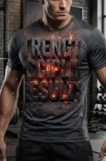 Strength Discipline Results - Motivational Gym Typography Poster &amp, Wallpaper