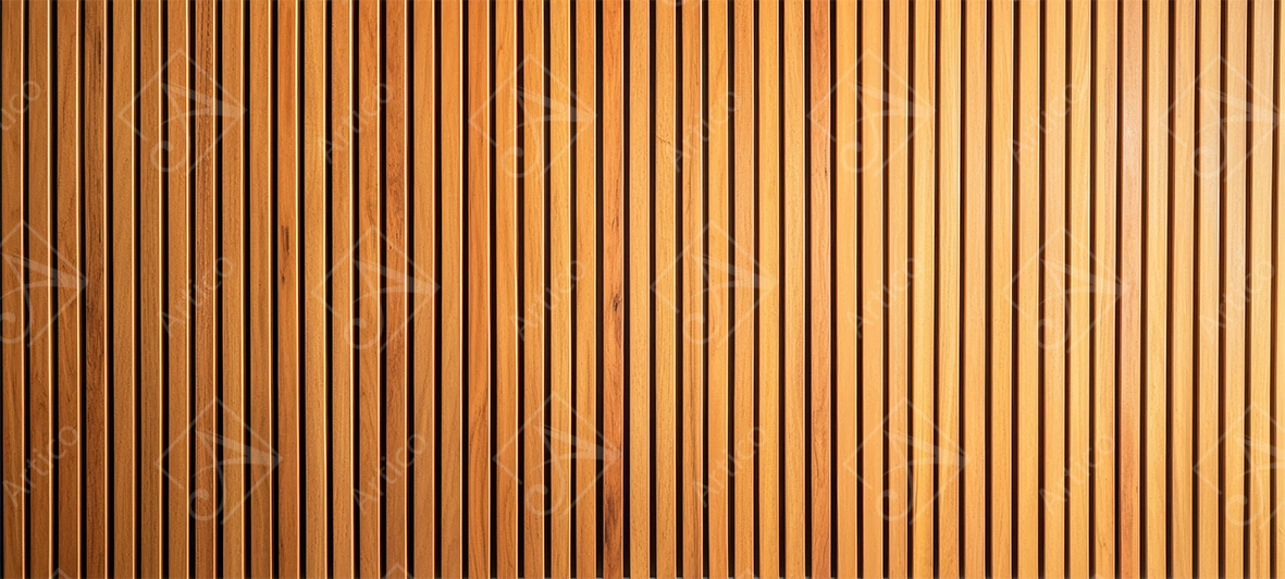 Articoo - Vertical Wooden Slat Wall Panel Textured Background - 873451