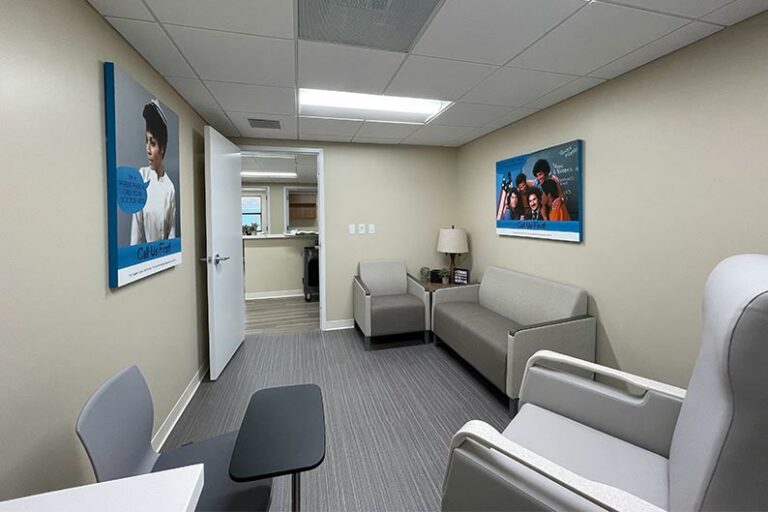 Patient rooms in VIPcare's Port Orange clinic.