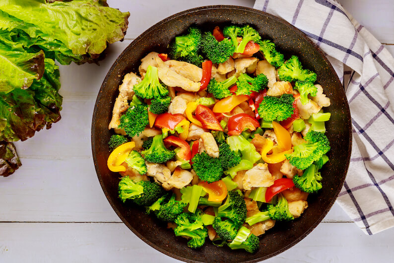 Sauteed Chicken and Vegetables