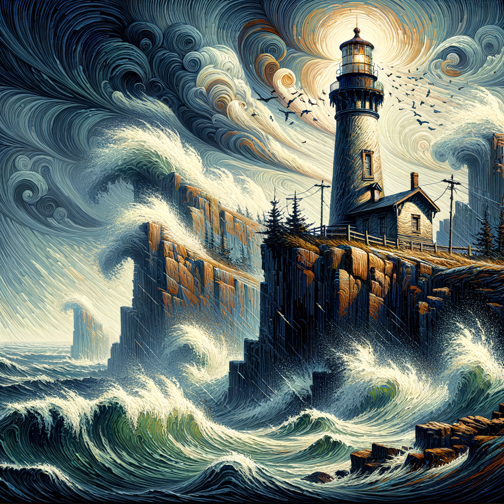 Lighthouse Storm