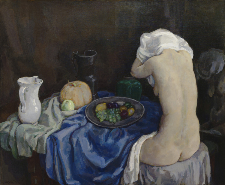 Still Life with Seated Nude