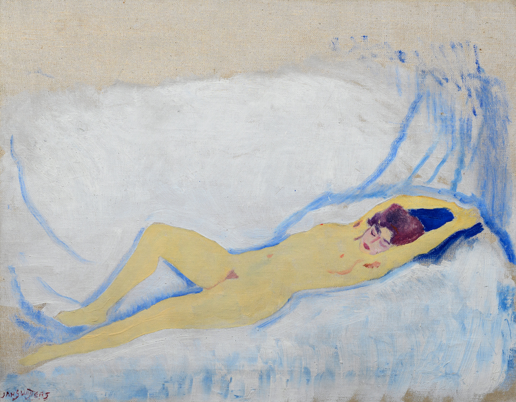 Reclining nude