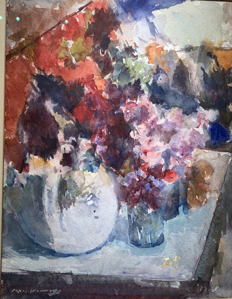 Flowers in a vase