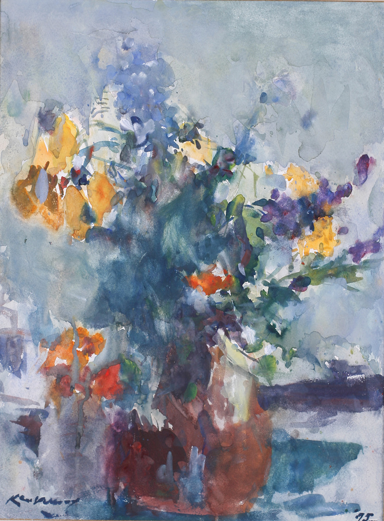 Flowers in a vase