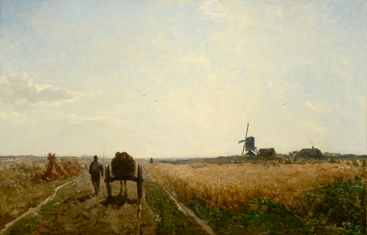 Landscape with Wheatmill