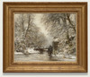 Winter Landscape with Watermill