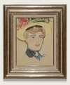 Lady with a Flowered Hat